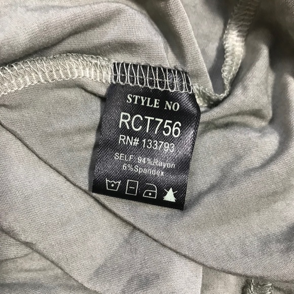 Pol Dried Herb Green Meadow Lace Trim Knit Top. - Picture 10 of 10